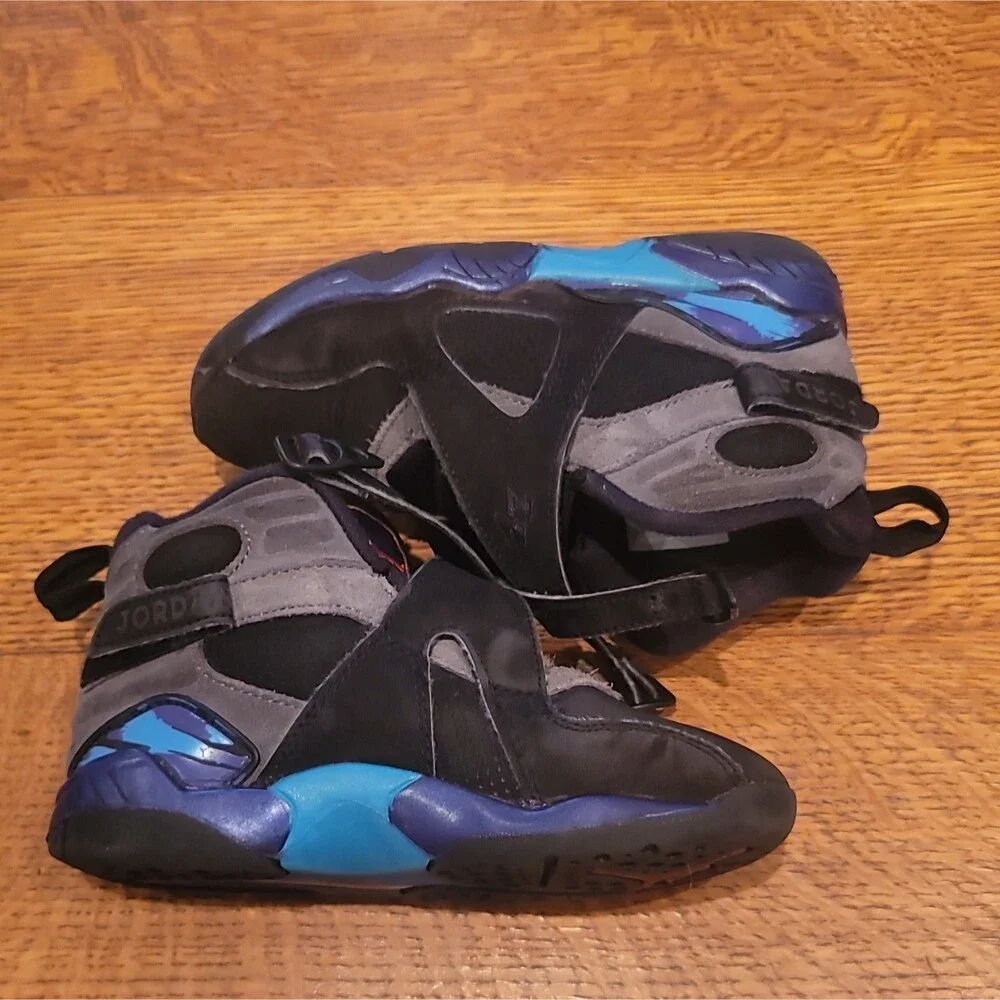 Air Jordan 8 Aqua Youth Size 12C